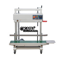 Máy hàn miệng bao bì PE liên tục Kolner KN-1100V (vỏ thép, dạng đứng)