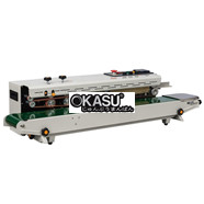 Máy hàn miệng bao bì PE liên tục Kolner KN-1200C (vỏ thép, có in date)