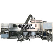 Máy chiết rót nước đóng bình tự động 3 trong 1 Kolner KN-450