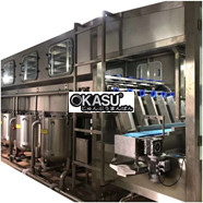 Máy chiết rót nước đóng bình tự động 3 trong 1 Kolner KN-900