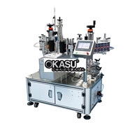 Máy dán nhãn 2 mặt cạnh bán tự động Kolner KN-102