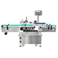 Máy dán nhãn chai tròn loại belt miết nhãn Kolner KN-420