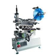 Máy dán nhãn chai, lọ hình đa giác bán tự động Kolner KN-103