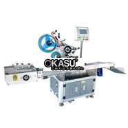 Máy dán nhãn mặt phẳng kèm đầu tách túi, hộp giấy Kolner KN-301