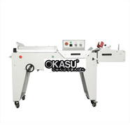 Máy cắt hàn kín màng co hình chữ L bán tự động Kolner KN-450 (piston khí nén)