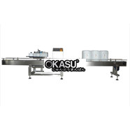 Máy dán nhãn mặt cạnh cho can, thùng cỡ lớn Kolner 