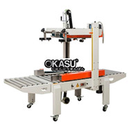 Máy dán băng dính thùng carton DFXC-6050A (băng tải 2 bên)
