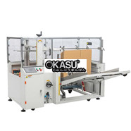 Máy cấp và dán đáy thùng carton tự động DKX-4540