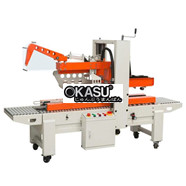 Máy dán băng dính thùng carton FXJ-4030ZX (gấp nắp thùng tự động)