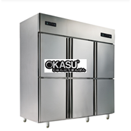 Tủ đông 6 cánh Saige VDF185-6