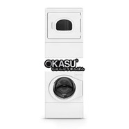 Máy giặt sấy xếp chồng Speed Queen STEBXASP307NW22