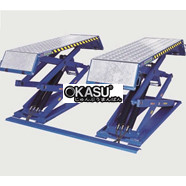 Cầu nâng cắt kéo tiêu chuẩn CE siêu mỏng cho lắp nổi GL1004