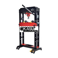 Máy ép thủy lực dùng tay và khí nén 50T có đồng hồ TRSP50HAM