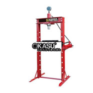 Máy ép thủy lực dùng khí nén có đồng hồ Kocu 20T TY20005