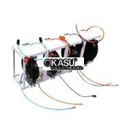 Cuộn dây nước tự rút 10m Trong bộ dây tự thu gara rửa xe