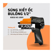 Súng bu lông 2 búa 1/2 inch Kocu KC-2811
