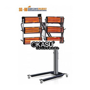 ĐÈN SẤY SƠN HỒNG NGOẠI 6 BÓNG SHUGUANG SG-6D/A