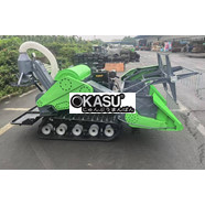 Máy gặt đập liên hợp HK-1.4 Blue (Xích 36 cm)