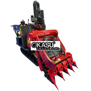Máy gặt lúa mini lấy rơm SCM 4LBZ110
