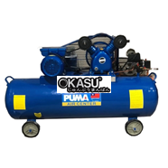 Máy Nén Khí Dây Đai 4HP 200L Puma 1 Pha Áp 12.5 bar