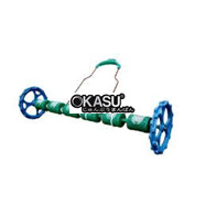 Máy xạ lúa gieo xạ thẳng hàng 6 trống SCM