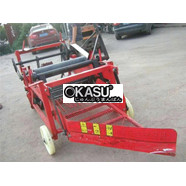 Giàn thu hoạch đậu phộng dạng vuông gắn máy cày SCM
