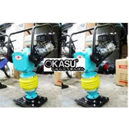 Máy đầm cóc Honda GX160 chân vuông