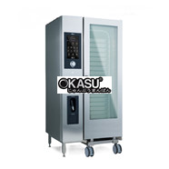 Lò hấp nướng đa năng công nghiệp 20 khay dùng gas Prime PDSCOE-201GN
