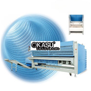 Máy gấp ga công nghiệp khổ 3.3 mét Powerline AMFOLD-E