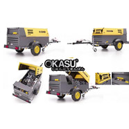 Máy nén khí di động Atlas Copco kiểu bôi trơn để khoan giếng nước lỗ sâu XAMS850Cd