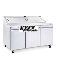 Bàn mát chuẩn bị thực phẩm 3 cửa Williams Onyx CPC3(J)