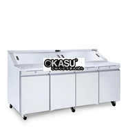 Bàn mát chuẩn bị thực phẩm 4 cửa Williams Onyx CPC4(J)