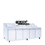 Bàn mát chuẩn bị thực phẩm 5 cửa Williams Onyx CPC5(J)