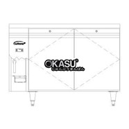 Bàn lạnh 2 cửa 3 chế độ Williams Opal O2R(J) (điều khiển từ xa)