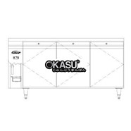 Bàn lạnh 3 cửa 3 chế độ Williams Opal O3R(J) (điều khiển từ xa)