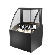 Tủ trưng bày kem kính cong Williams IC-U-900-HG-C