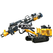 Máy khoan mỏ lỗ nổ thủy lực DTH khoan JC900