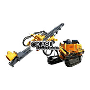    Máy khoan đá gắn trên bánh xích Khai thác Dth nổ mìn Jc880 40m
