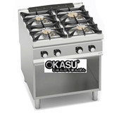 BẾP GAS 4 BẾP CÓ TỦ ĐỰNG SG9F4MPSP