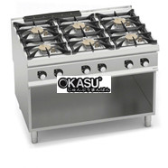 BẾP GAS 6 BẾP CÓ TỦ ĐỰNG SG9F6MPSP 