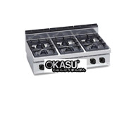 BẾP GAS 6 BẾP G7F6B / G7F6BP 