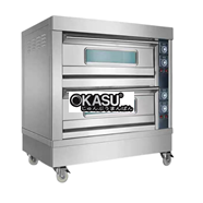 Lò nướng điện 2 tầng 4 khay WFC-204D
