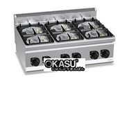 BẾP GAS 6 BẾP G6F6BPW