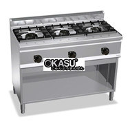 BẾP GA 3 BẾP KÈM TỦ G6F3MH12