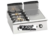 Bếp ga mặt phẳng + 2 bếp mở SG7T4P2FB