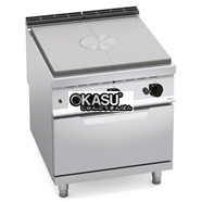 BẾP GAS MẶT RẮN TRÊN LÒ NƯỚNG GAS 2/1 G9TP+FG