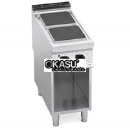 Bếp điện 2 mặt vuông gắn trên tủ E9PQ2M