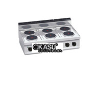 Bếp điện 6 mặt tròn E7P6B