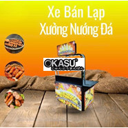 Xe nướng đá lạp xưởng