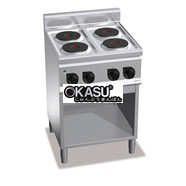 Bếp điện 4 mặt tròn kèm tủ E6P4M